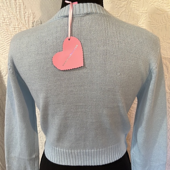 Sugar Thrillz Flower Fields Embroidered Cardigan, size small, NWT - Picture 10 of 16